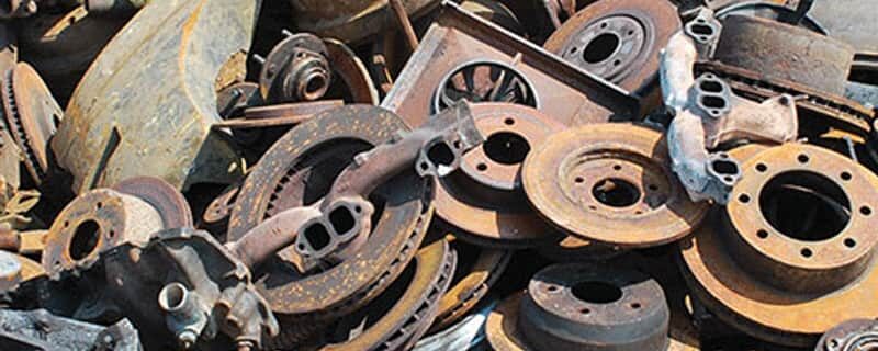 Cast Ferrous Scrap Metal Recycling